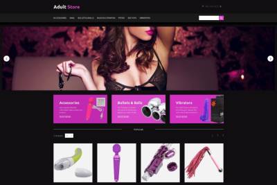 User-friendly adult eCommerce web design, and expert adult website development