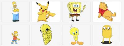 50 Yellow Cartoon Characters