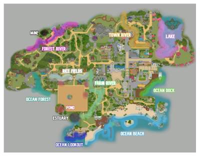 Coral Island Fish Checklist - 1.2 Blank