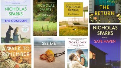 The Complete List of Nicholas Sparks Books in Order