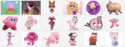 100+ Pink Characters in Cartoons, anime, and more!