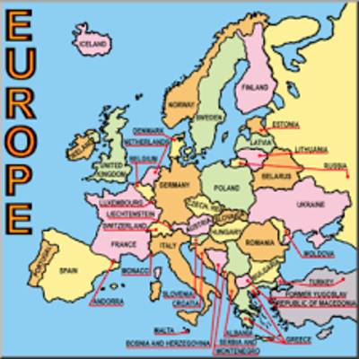Postmarks - Europe