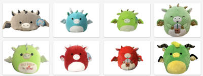 The Ultimate Database of Squishmallow Dragons
