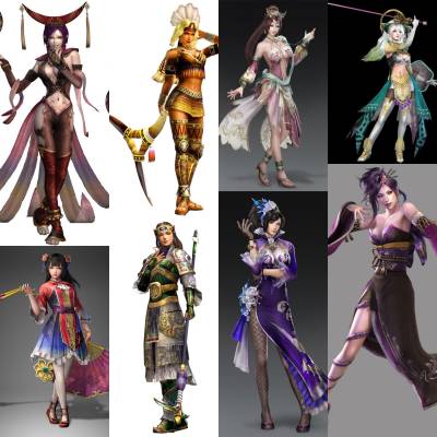 Favorite Koei Tecmo Female Characters (Dynasty Warriors franchise)