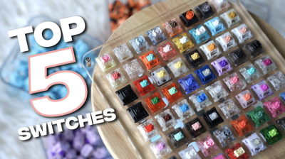 My TOP 5 Switches of 2022! | Keyboard Rewind