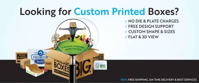 Custom printed boxes