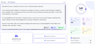 Best Writing & Editing Tools for Accurate Word and Character Count