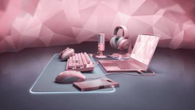 Pink Gaming Setup Haul