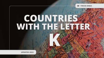 All 5 Countries that Start With K