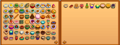 Stardew Cooking Completion