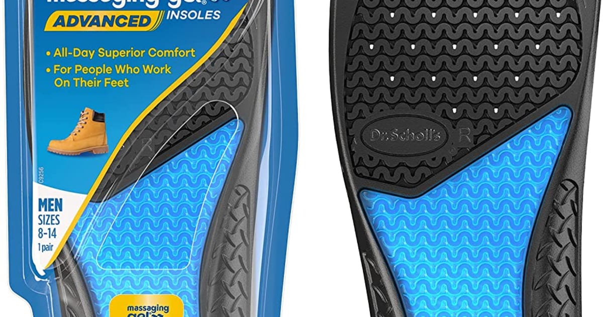 Dr. Scholl's Work Massaging Gel Work Advanced Insoles M 8-13 Men - Foto 13