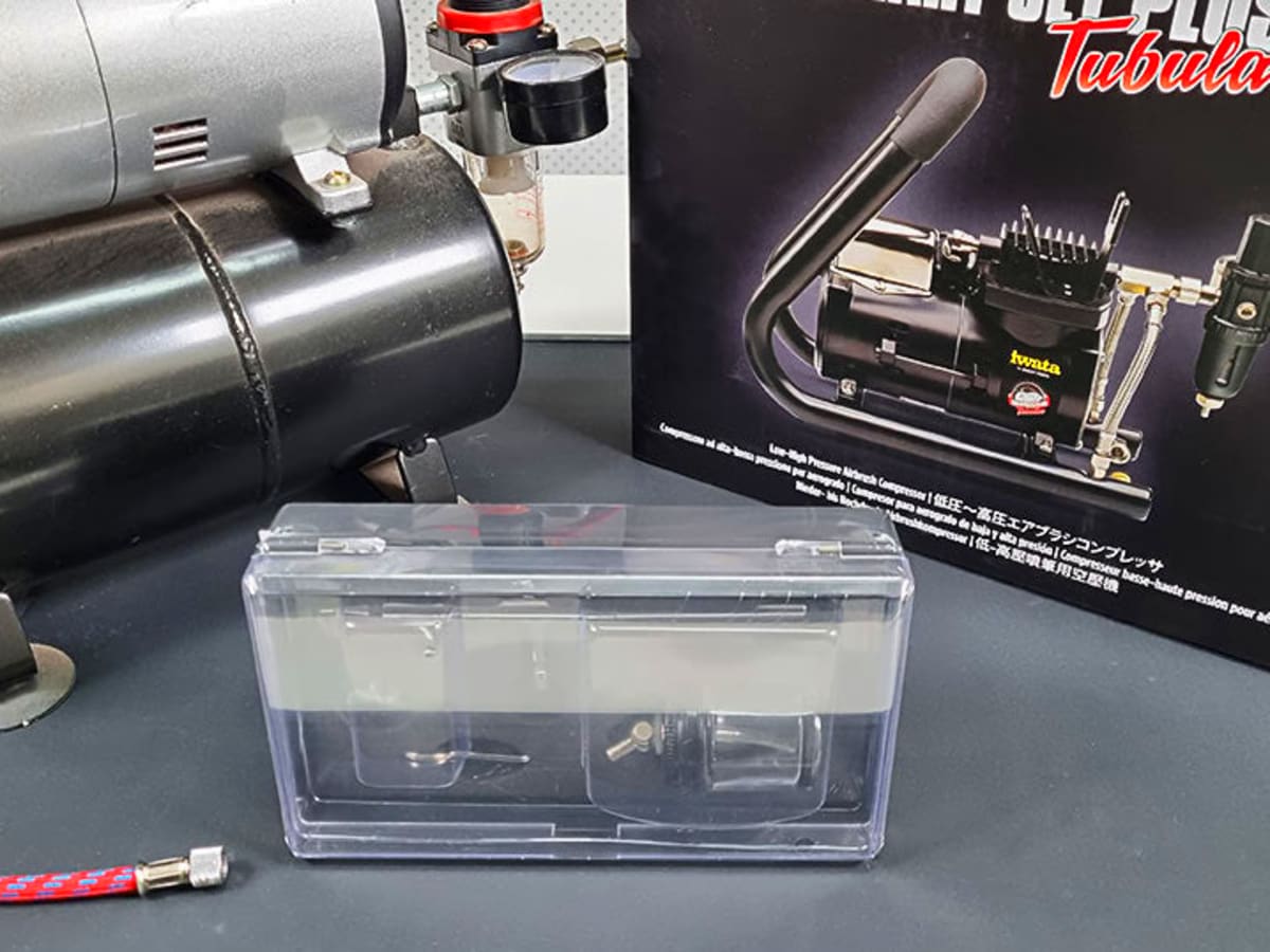 Airbrush Kit for Beginner  Auto Start & Stop Air Compressor