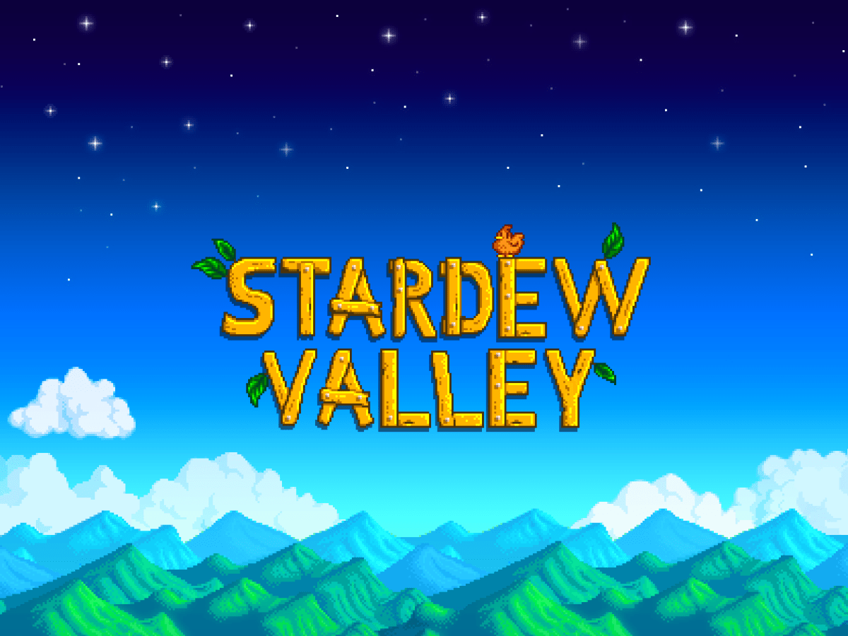 Stardew Valley обои на рабочий стол. Stardew Valley логотип. Игра Valley logo. Stardew Valley PS Vita. Луау stardew
