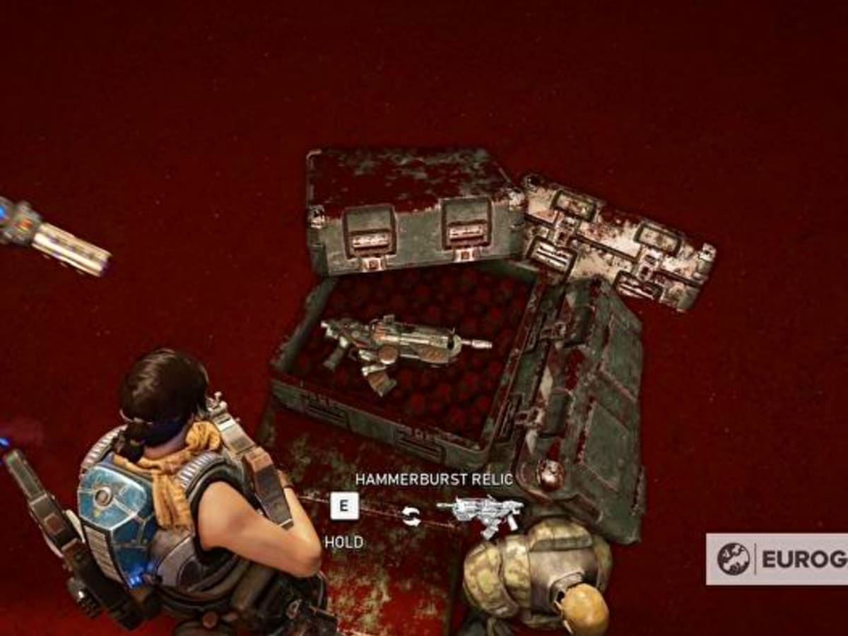 Hammerburst Relic Gears of War 5 Relic Weapons Location Checklist