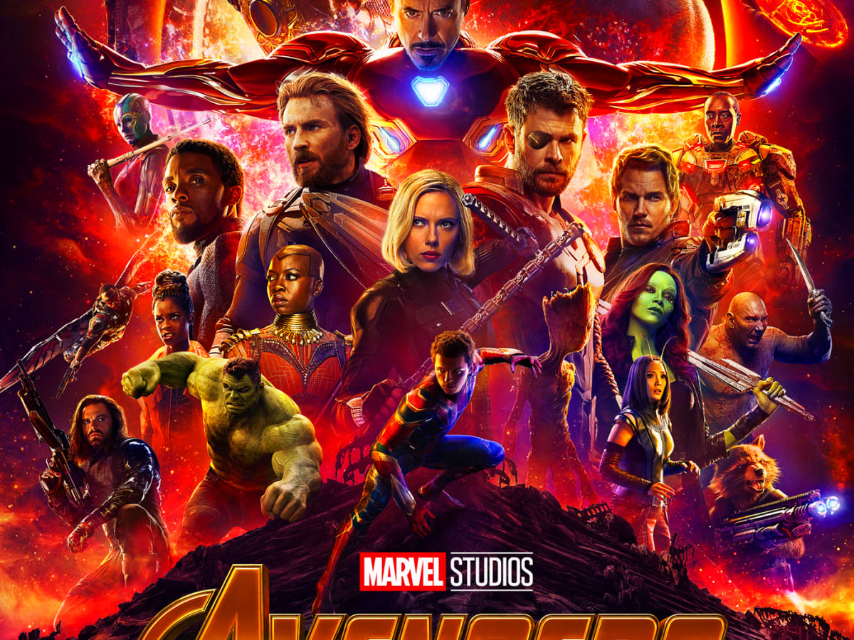 Avengers: Infinity War The Complete List of Movies Starring Chris