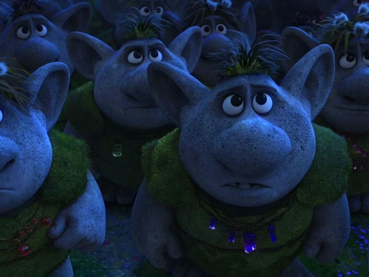 Trolls Characters of Disney's Frozen