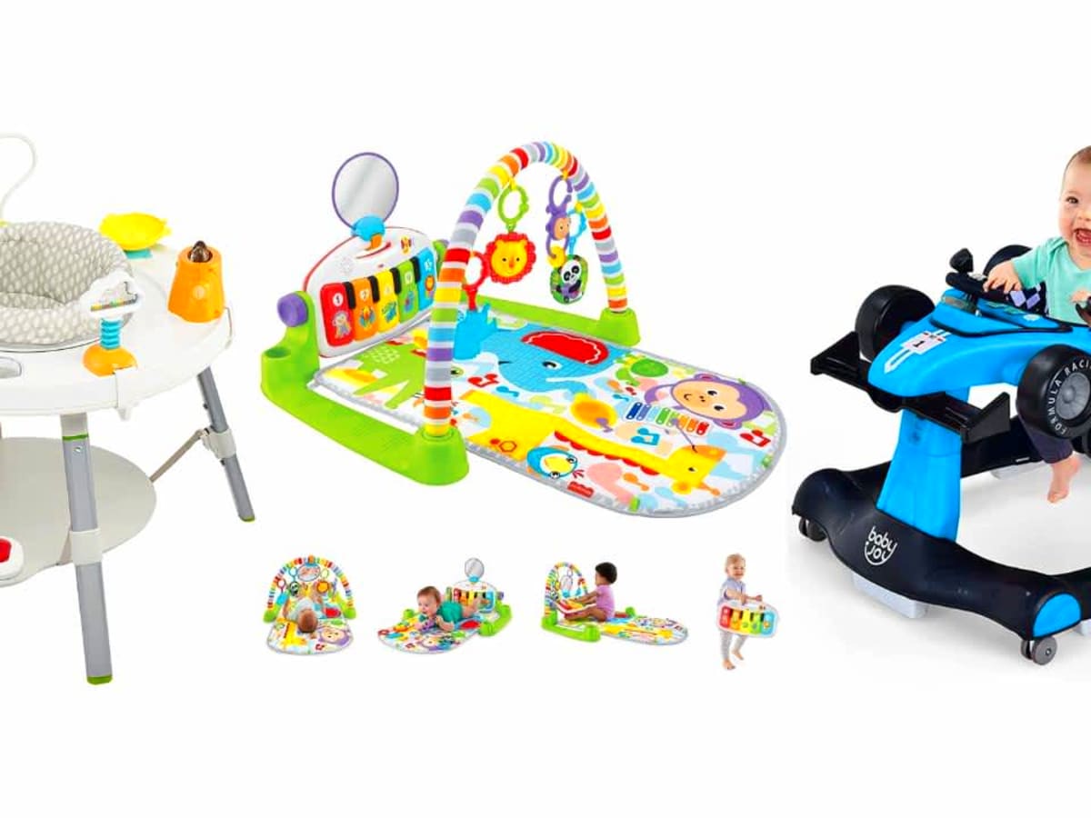 Exersaucer Wood Frame Jumper, Woodland Wonder Best baby activity