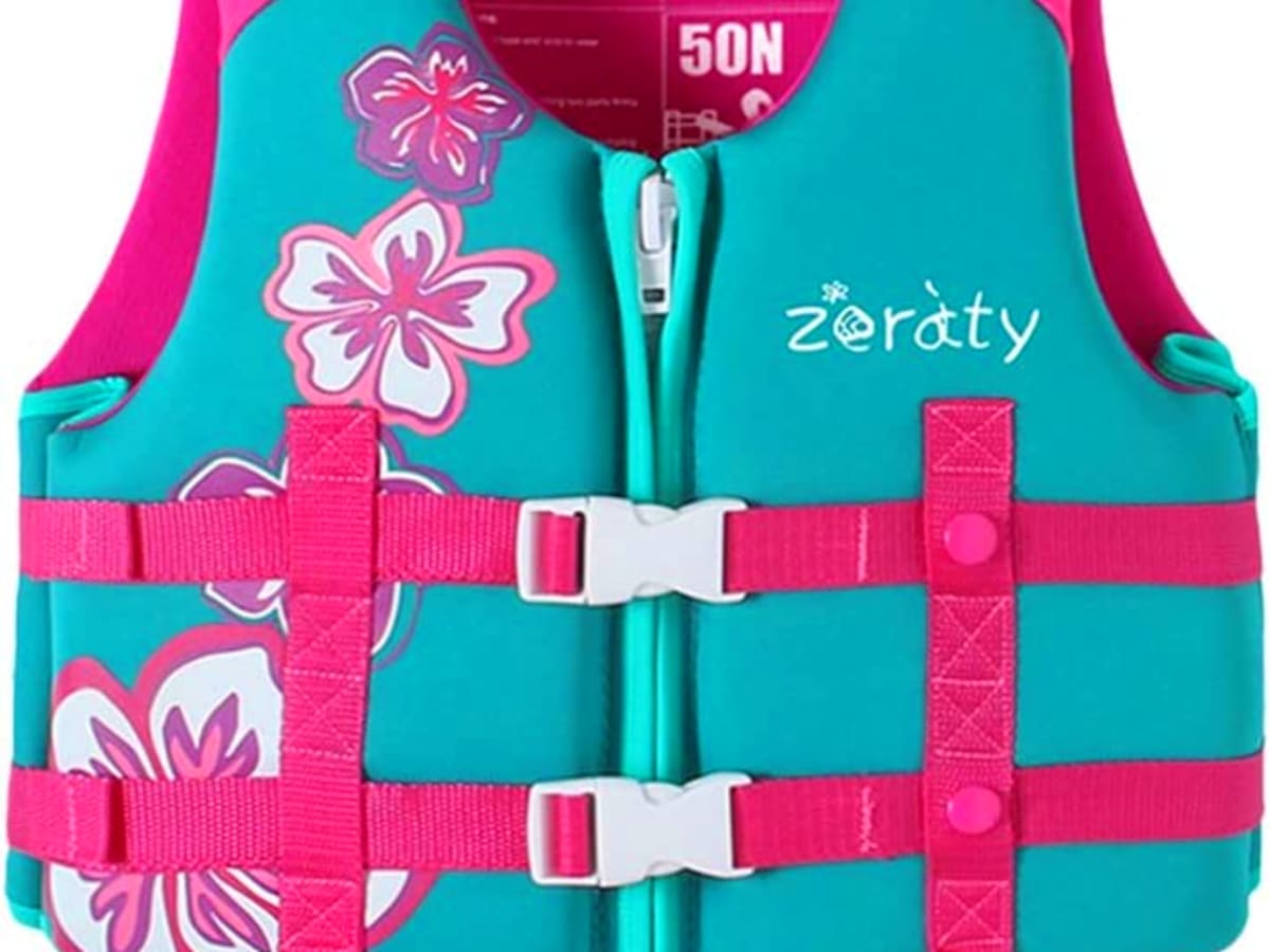 Kids Swim Vest Life Jacket Flotation Swimming Aid for Toddlers with