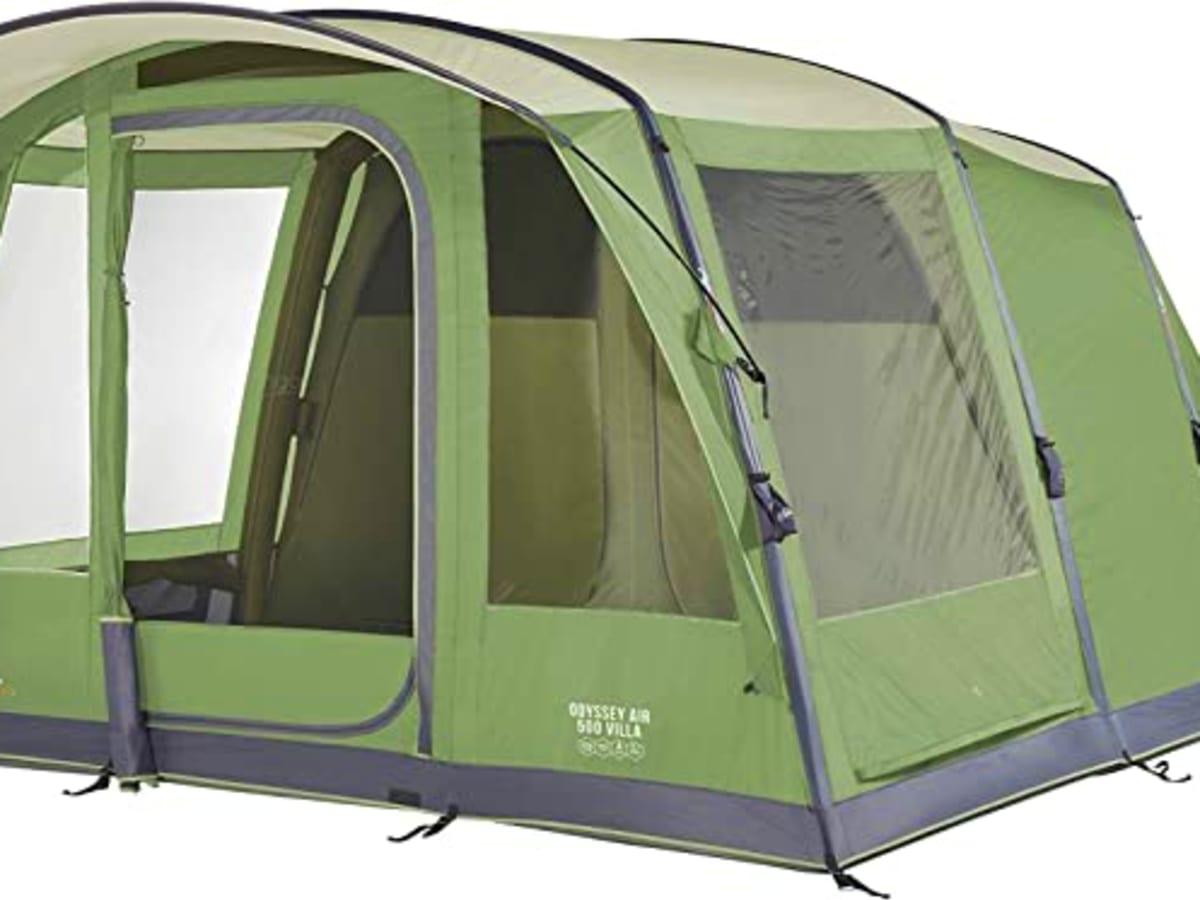 Vango Airbeam Odyssey Air 500 Villa Tent Best Instant tents for camping