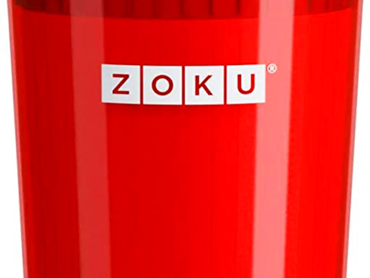 Zoku Instant Iced Coffee Maker, Reusable Beverage Chiller Cools Hot