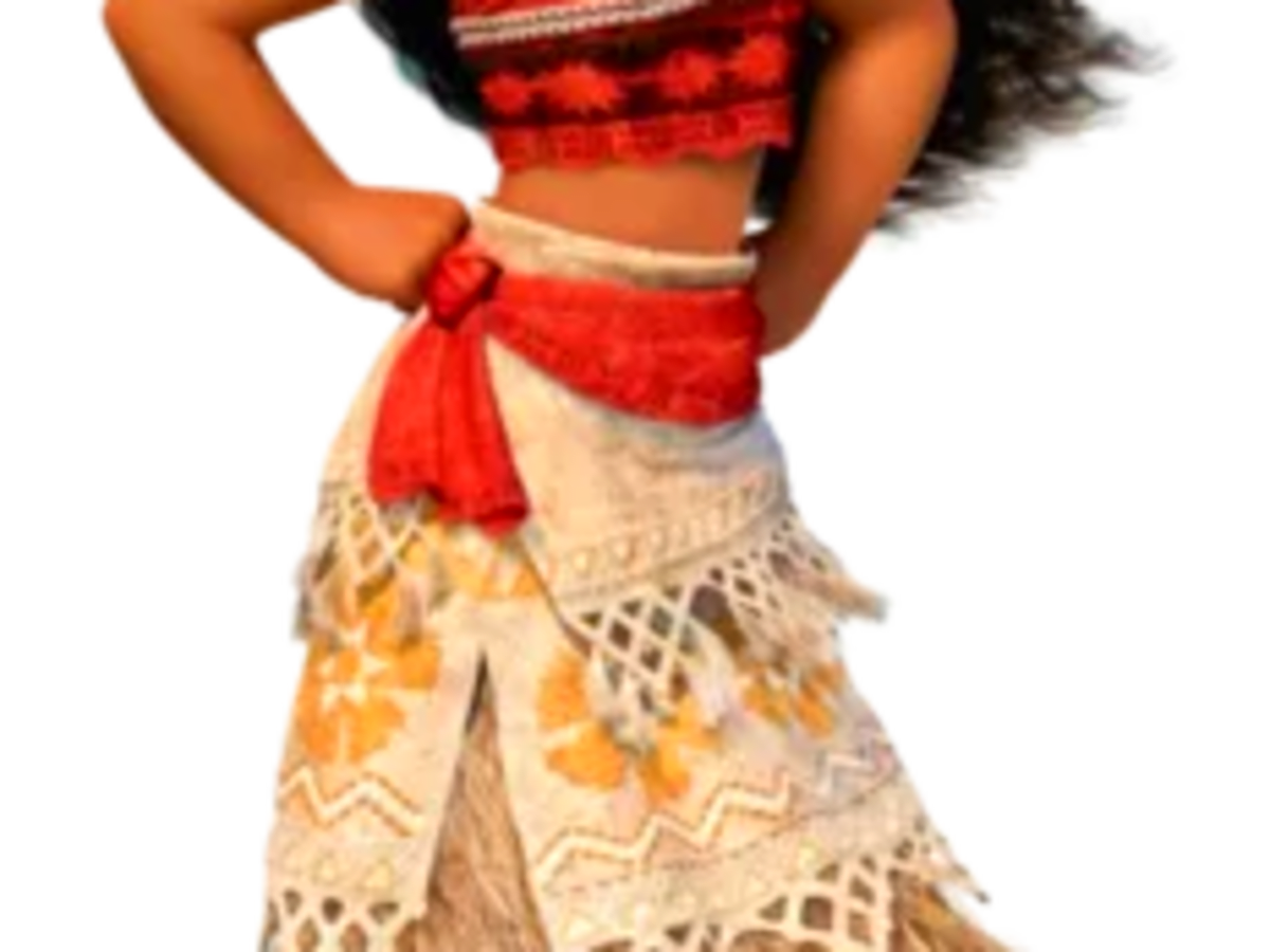 Moana 100 Cartoon and Anime Characters with Curly Hair