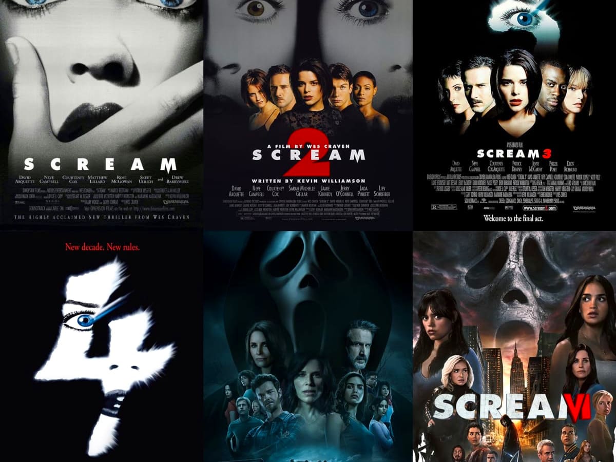 The Complete List of Scream Movies in order (And where to stream them