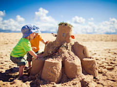 Build a sandcastle