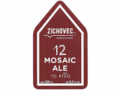Zichovec 12 Mosaic ALE 330ml Etk. A