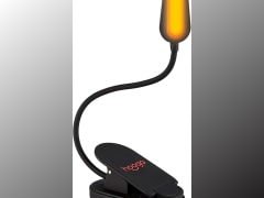 Rechargeable Clip On Blue Blocking Amber LED Light