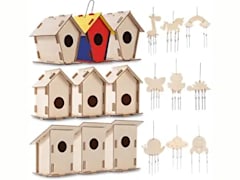 DIY Wood Bird House and Windchimes Kits