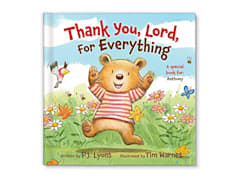 Thank You, Lord, for Everything Personalized Children's Book
