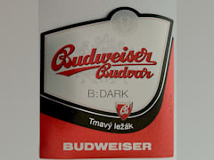 Budweiser Budvar B DARK Tmavý ležák 0,5l Budweiser Etk. A