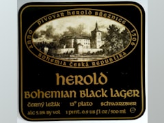 Herold Bohemian Black Lager 13 Etk. A