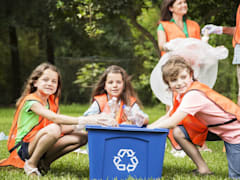 Participate in a neighborhood clean-up day