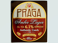 Praga Imported Amber Lager Etk. A