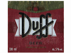 Duff beer premium lager