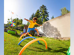 Have a backyard Olympic games