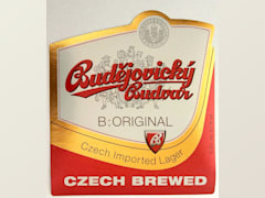 Budějovický Budvar B ORIGINAL Czech Imported Lager 0,33l Czech brewed Etk. A