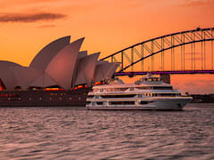 Sunset cruise on Sydney Harbour