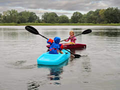 Go on a family kayaking adventure