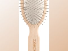 Chris Christensen Dog Brush, 27 mm Oval Pin Brush, Original Series, Groom Like a Professional, Stainless Steel Pins, Lightweight Beech Wood Body, Ground and Polished Tips