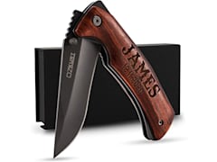 Engraved Pocket Knife for Men with Name & Text
