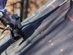 Infrared roof inspection