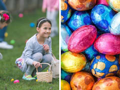 Create an Easter-themed obstacle course with Easter-related challenges