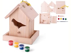 Wooden Birdhouses DIY Paintable Craft
