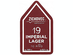 Zichovec 19 Imperial Lager 330ml Etk. A