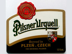 Pilsner Urquell Plzen Czech Etk.A