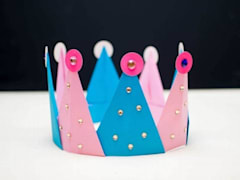 Make paper crowns