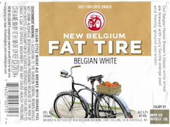New Belgium Fat Tire Belgian white