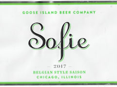 Goose Island beer Sofie